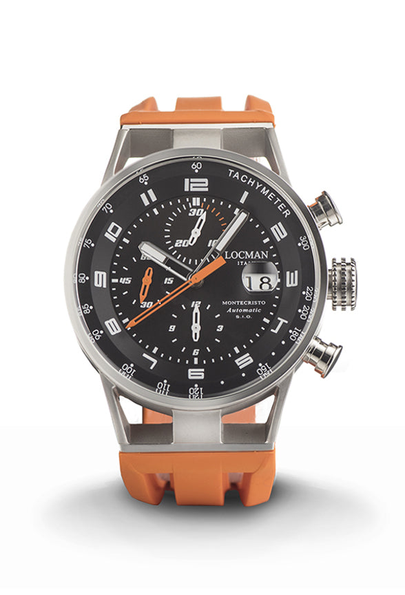 Orologio Locman Montecristo Cronografo Automatico 0516A01S-00BKORSO