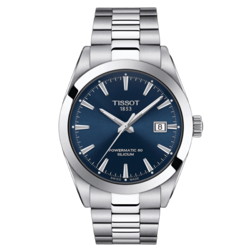 Orologio Tissot Gentleman Powermatic 80 Silicum Blu T127.407.11.041.00