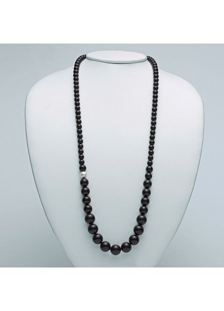 Collana Miluna Terra e Mare Onice Nero PCL4659V