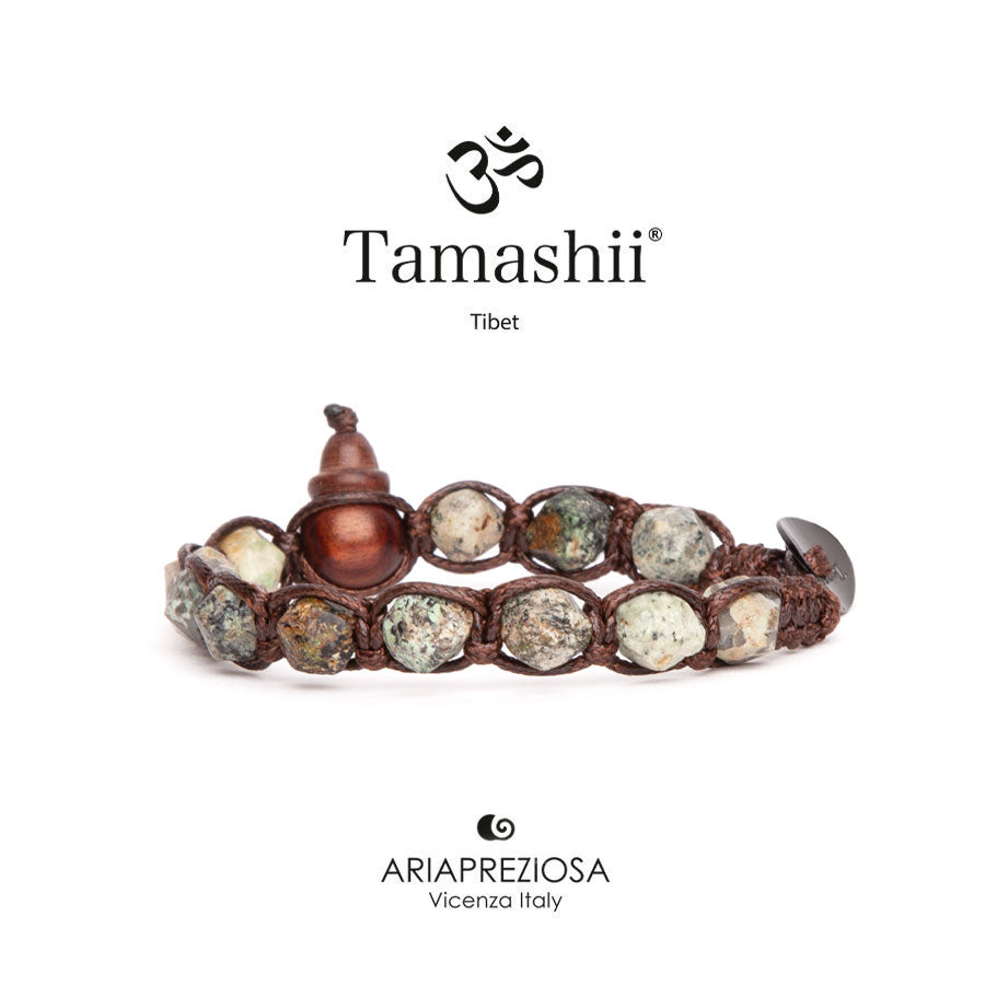 Bracciale Tamashii Diamond Cut Turchese Africano