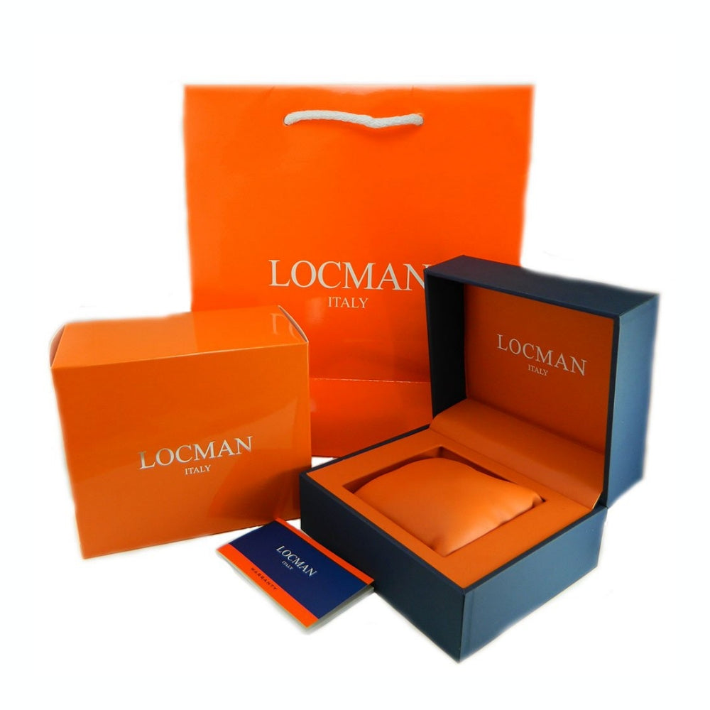 Orologio Locman Nuovo Mare Uomo 0557A08S-00WHBLSS
