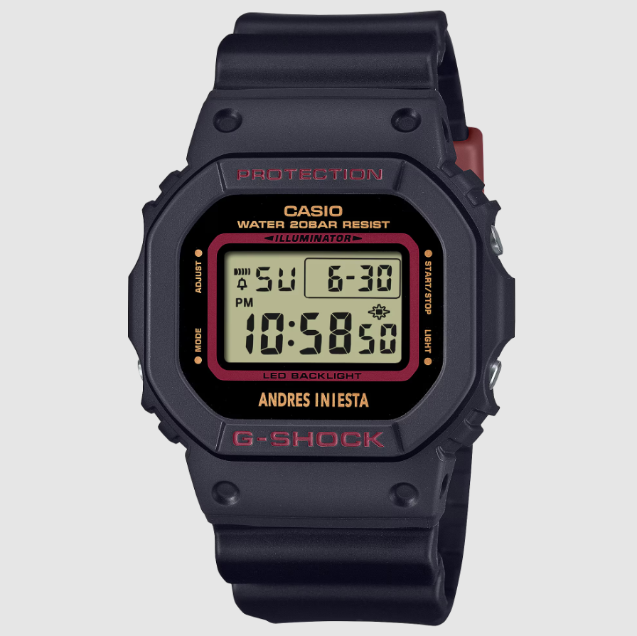 Orologio Casio G-Shock Andrès Iniesta DW-5600AI-1