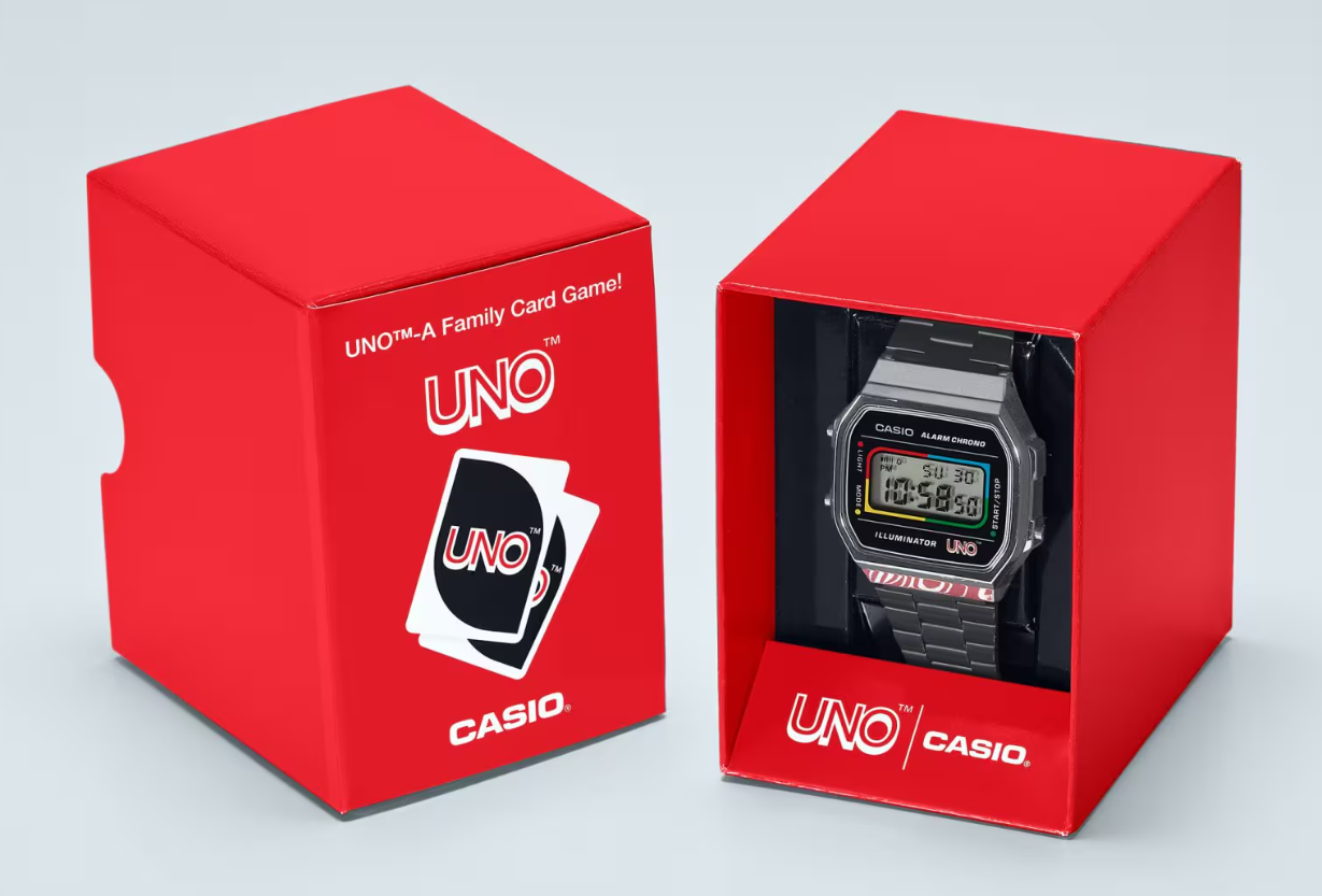 Orologio Casio A168WEUC-1A Limited Edition UNO