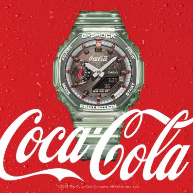 Orologio Casio G-Shock Coca-Cola GA-2100CC-3AER