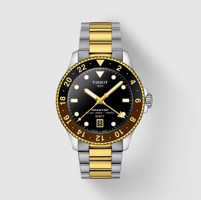 Orologio Tissot Seastar 1000 Quartz GMT T120.852.22.051.00