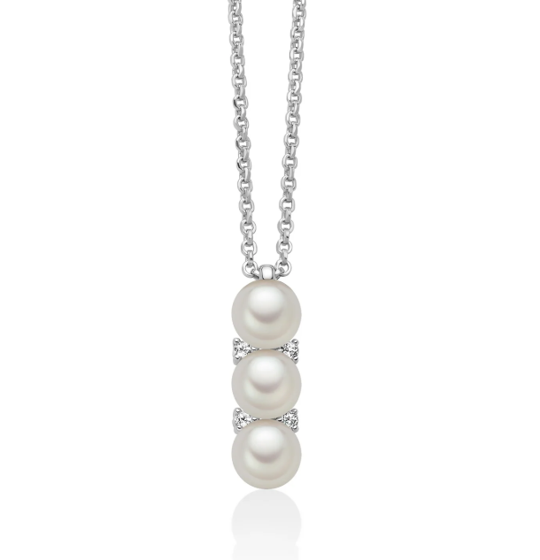 Collana Miluna Collezione Unica Bouquet Trilogy
