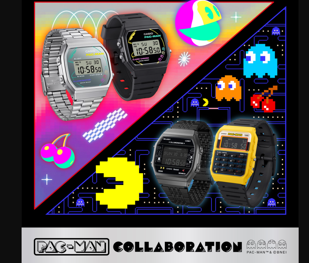Orologio Pac Man x Casio ABL-100WEPC-1B