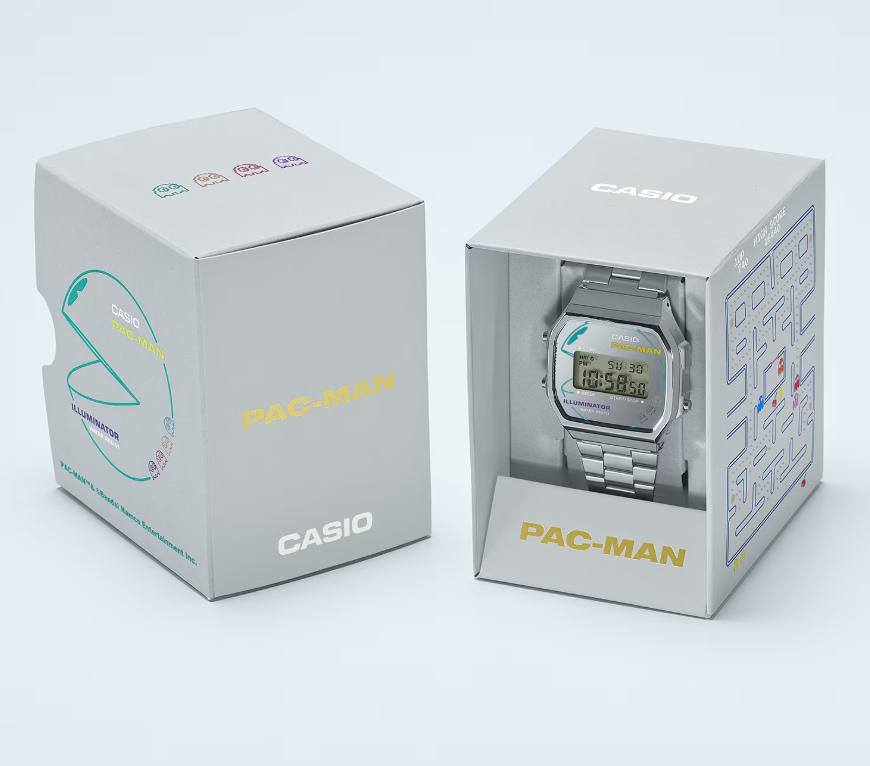 Orologio Pac Man x Casio A168WEPC-7A