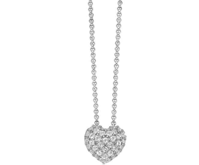 Collana Miluna Giochi di Luce Cuore CLD5078