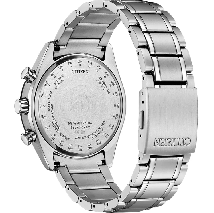 Orologio Citizen Super Titanium BY1010-81X Radio Controlled Moonphase