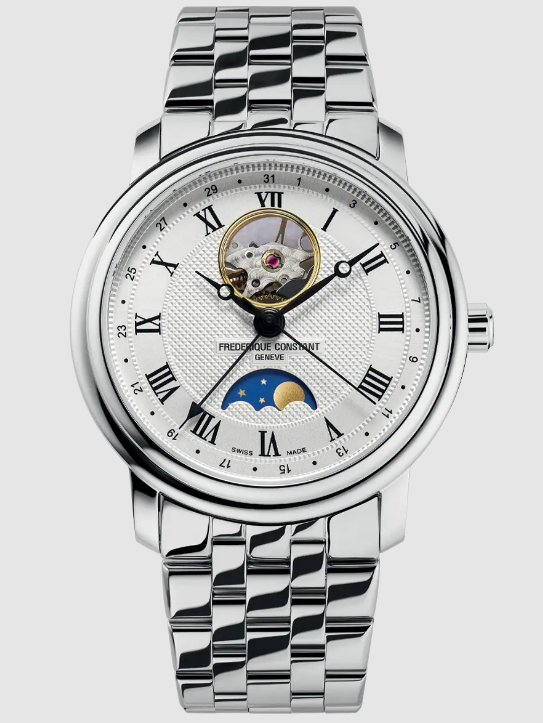 Orologio Fréderique Constant Heart Beat Moonphase Date FC-335MC4P6B2