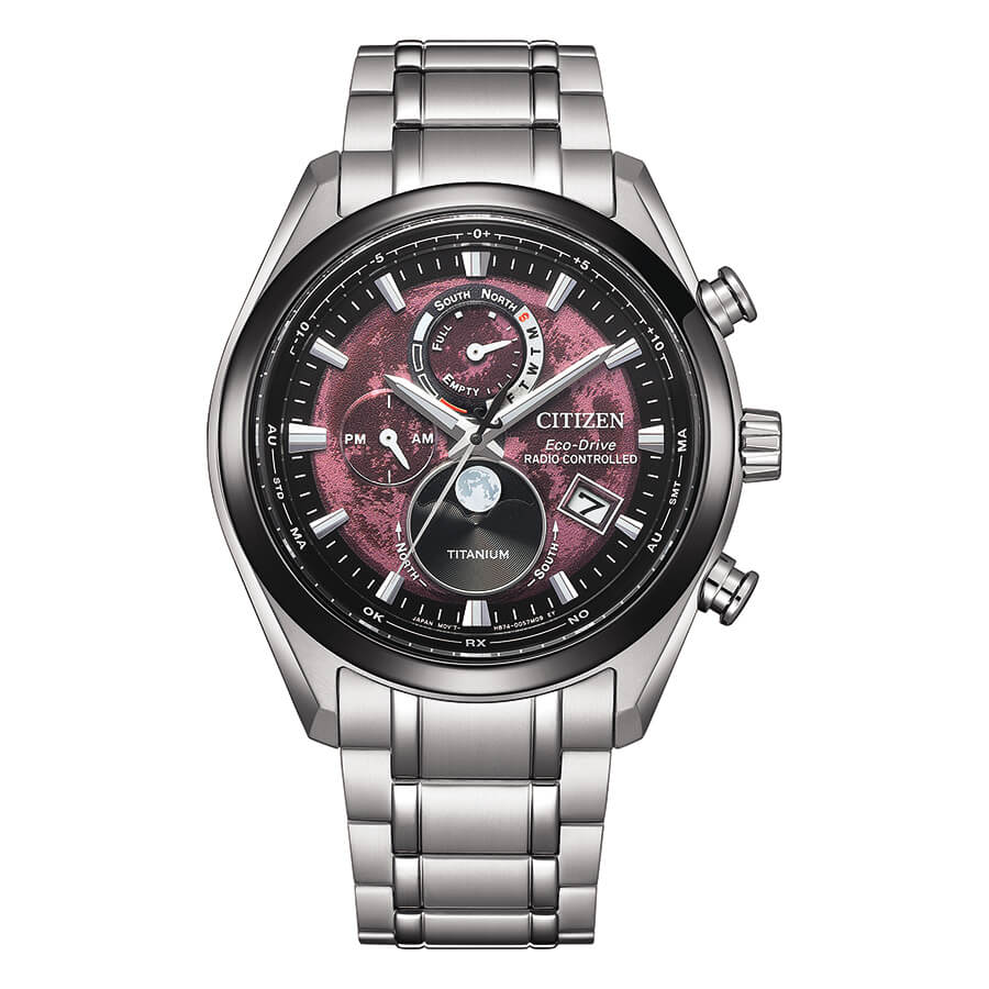 Orologio Citizen Super Titanium BY1018-80X Radio Controlled Moonphase