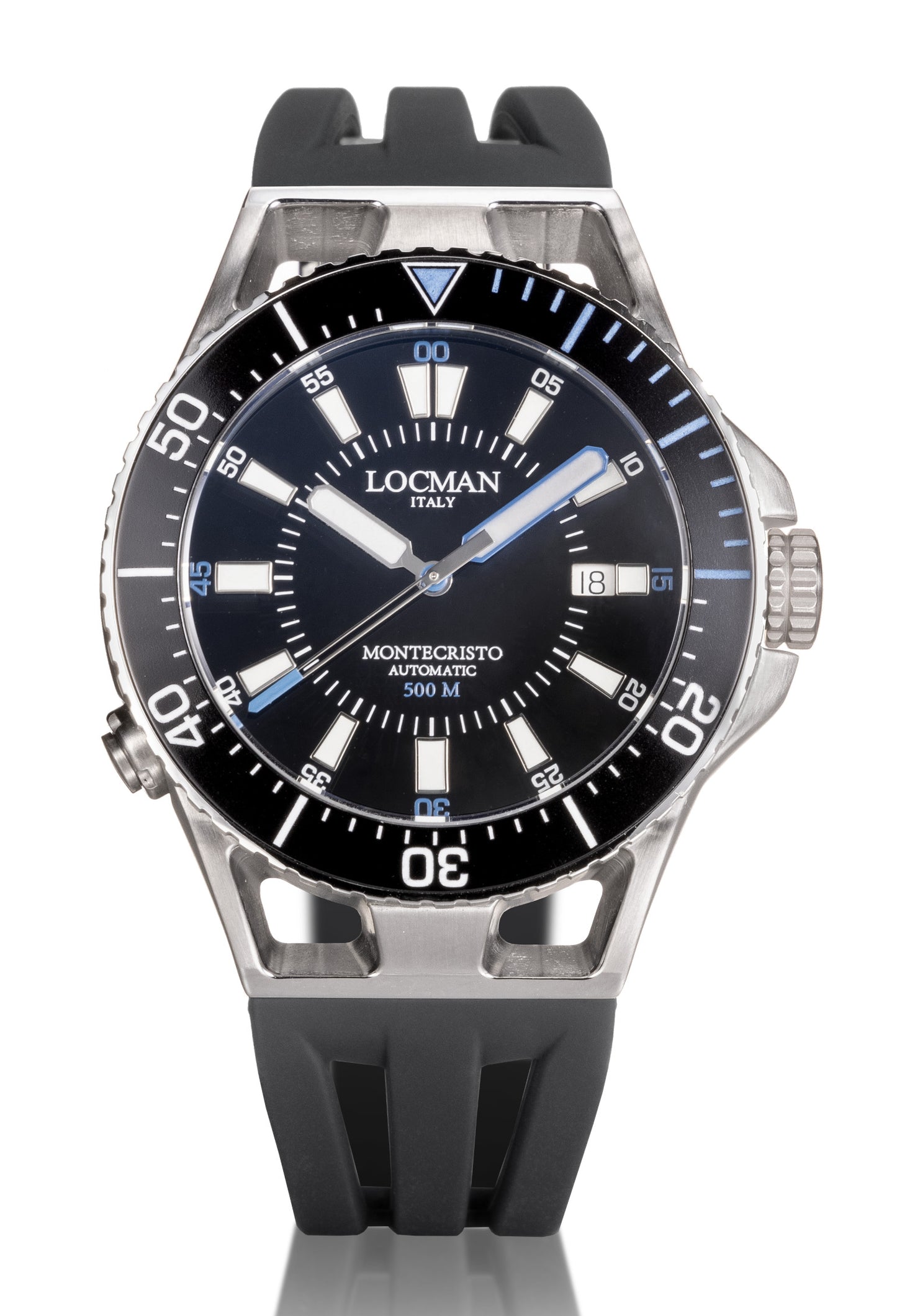 Orologio Locman Montecristo Diver 500 mt Automatico 0547A01A-00BKSKSKD