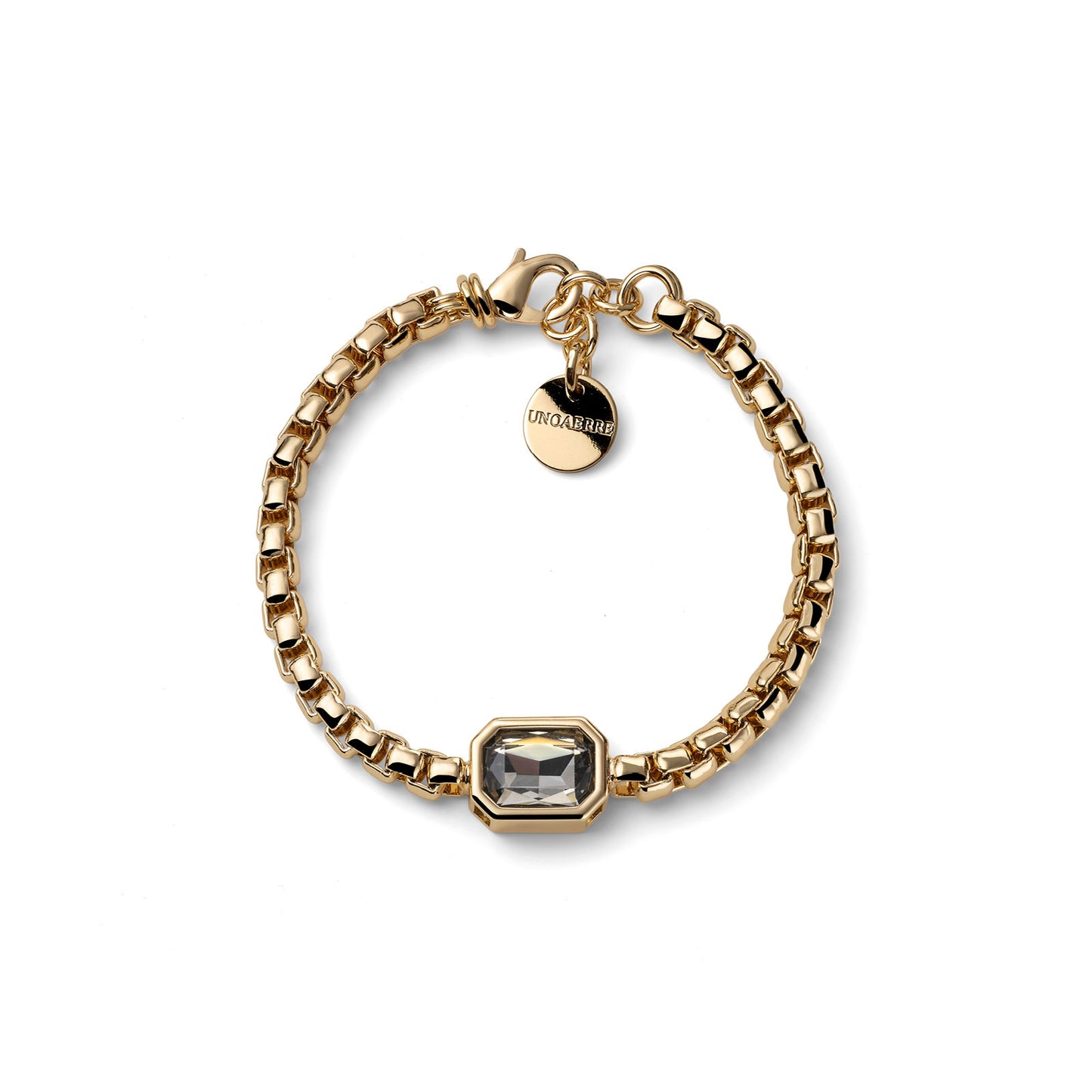 Bracciale Unoaerre Bronze Lux Cristallo Grigio 2820