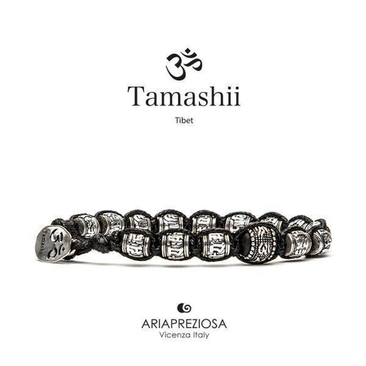 Bracciale Tamashii Ruota Preghiera in Argento BHS924-S1