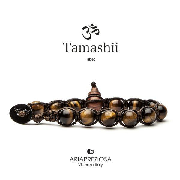 Bracciale Tamashii Occhio di Tigre Marrone BHS900-214