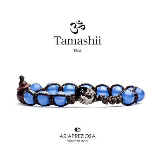 Bracciale Tamashii Agata Blu BHS900-18