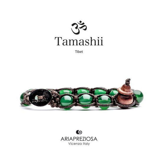 Bracciale Tamashii Agata Verde BHS900-12