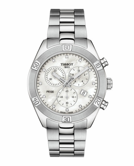 Orologio Tissot PR100 Sport Chic Chronograph T101.917.11.116.00