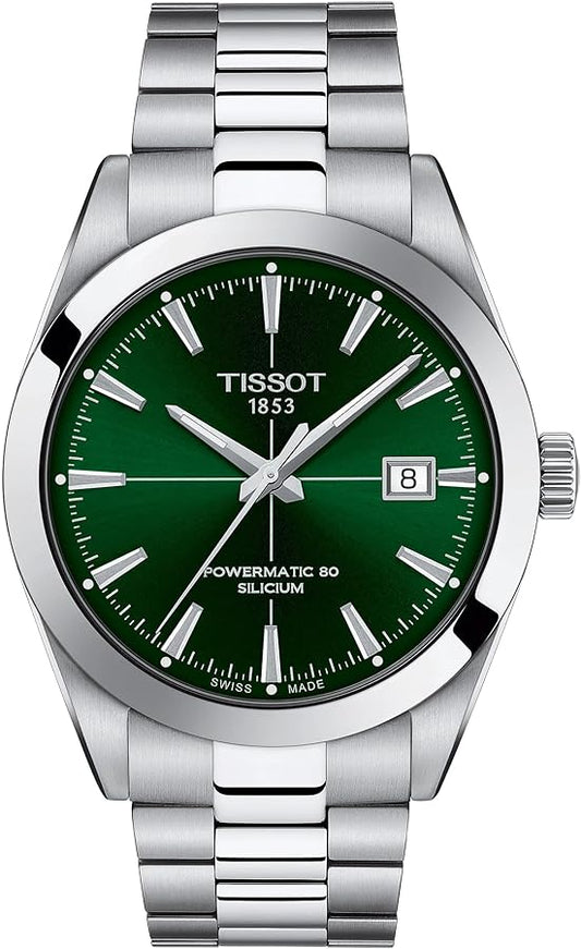 Orologio Tissot Gentleman Powermatic 80 Silicum Verde T127.407.11.091.01