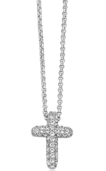 Collana Miluna Giochi di Luce Croce Piccola CLD5073
