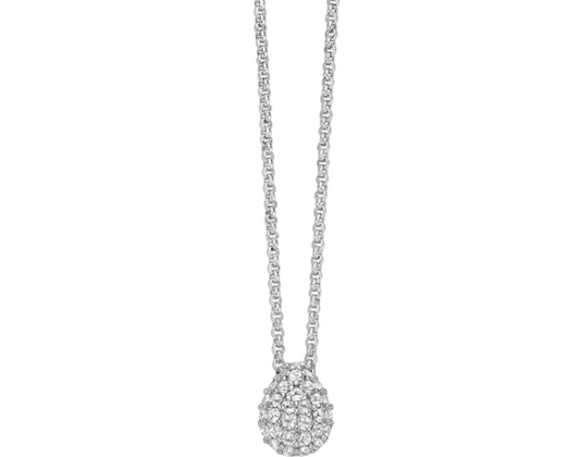 Collana Miluna Giochi di Luce Goccia Piccola CLD5081