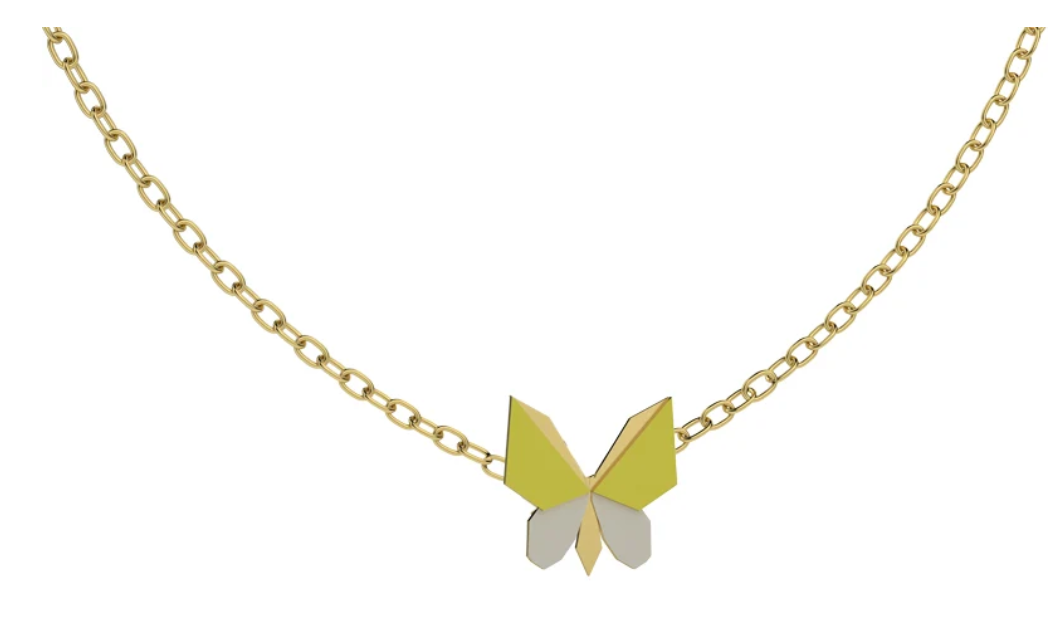 Collana Nanan Origami con Farfalla NAN0726