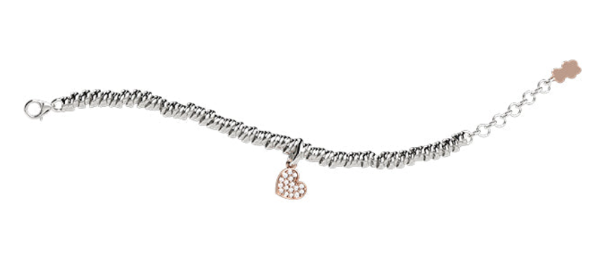 Bracciale Nanan Argento con Cuore NAN0308