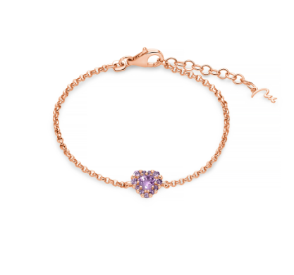 Bracciale Miluna Gemma del Cielo Ametista BRD1000