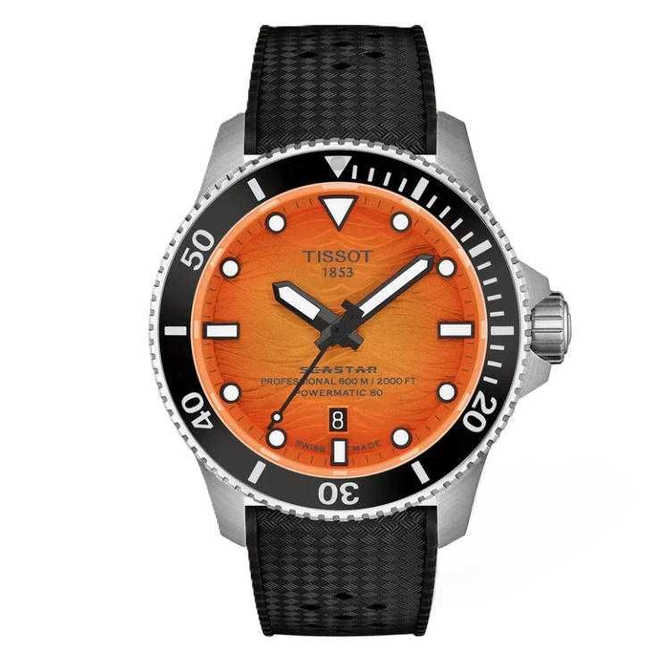 Orologio Tissot Seastar 2000 Powermatic 80 T120.907.17.281.00