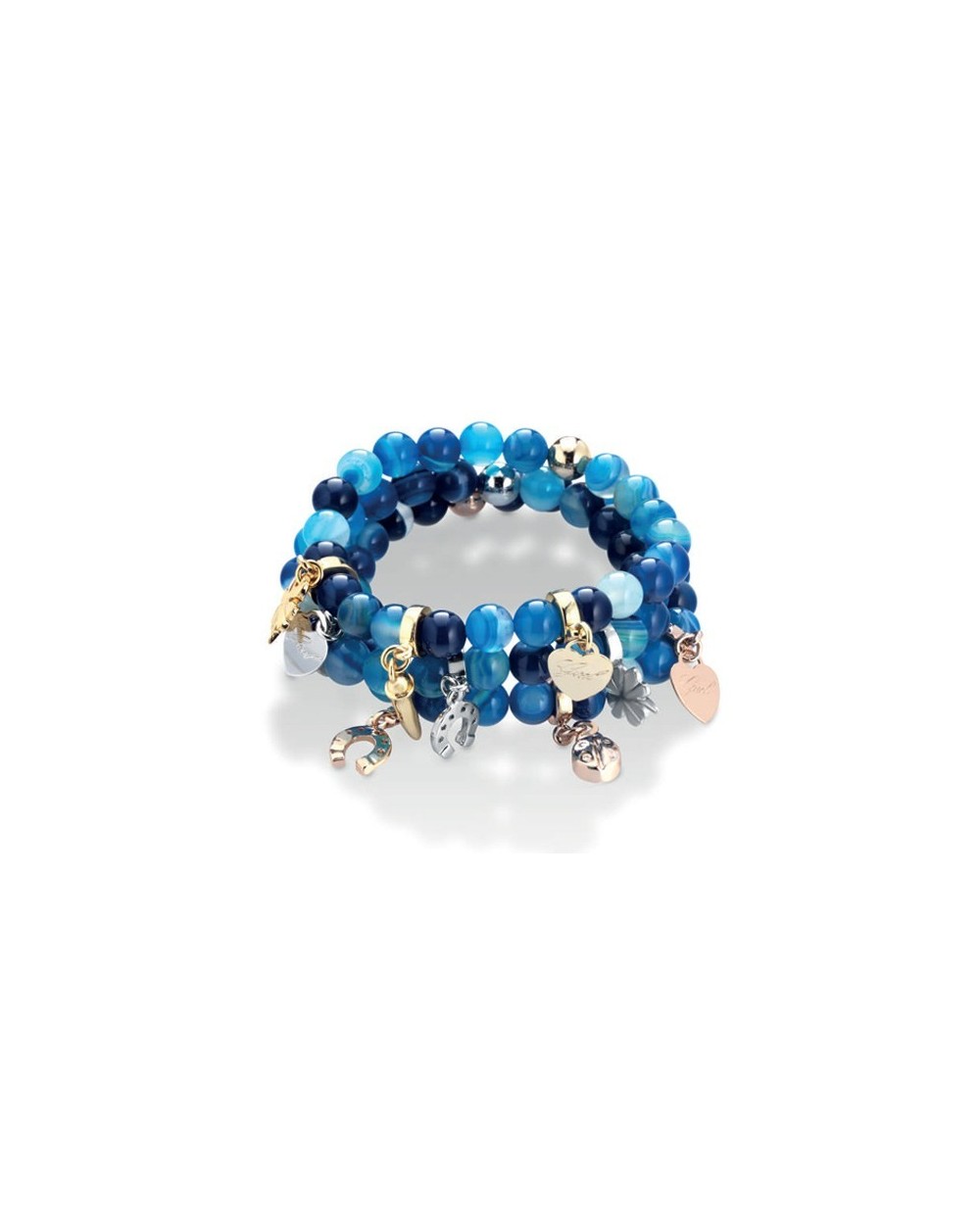 Bracciale Gisel Fortunelli Agata Blu