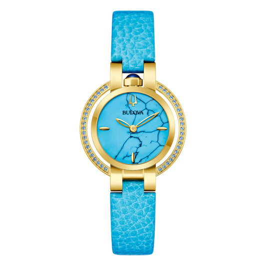 Orologio Bulova Rubaiyat Four Season 150esimo Anniversario Turchese 97R104