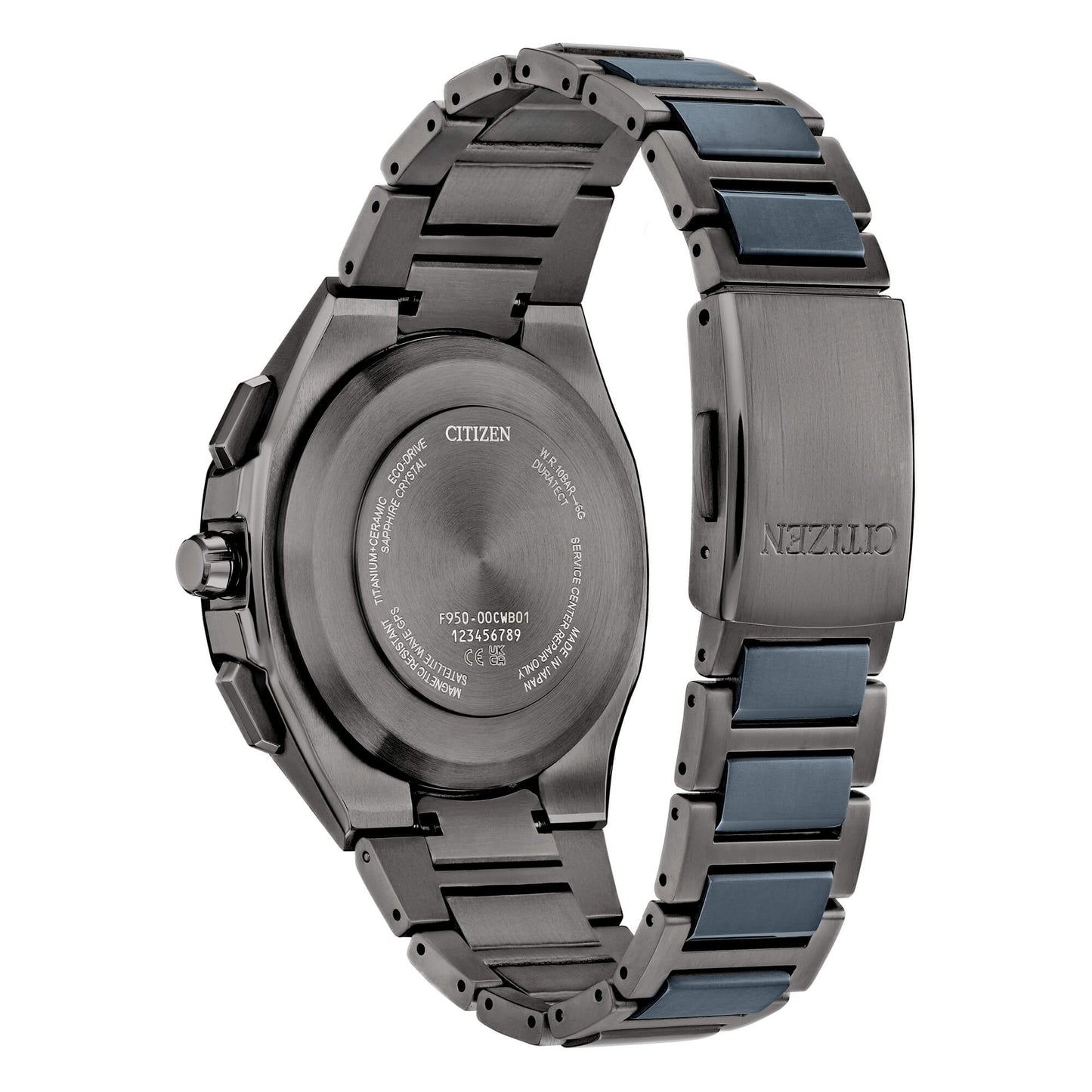Orologio Citizen Attesa Spaceship F950 DLC Blue Limited Edition CC4106-74E