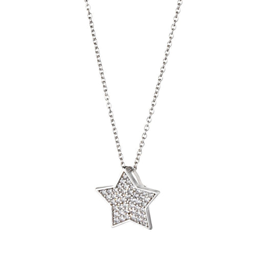 Collana Marcello Pane Stella Pavé