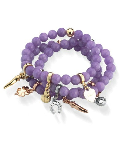 Bracciale Gisel Fortunelli Giada Lavanda